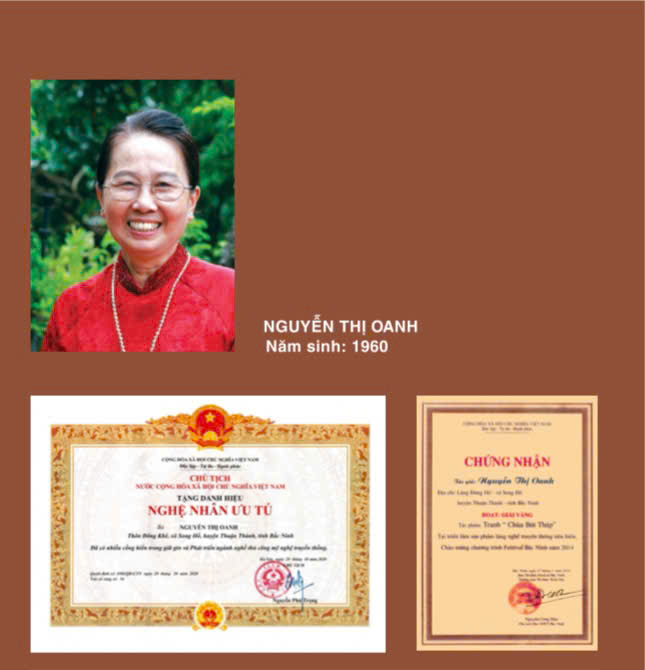 Nghệ nhân ưu tú Nguyễn Thị Oanh